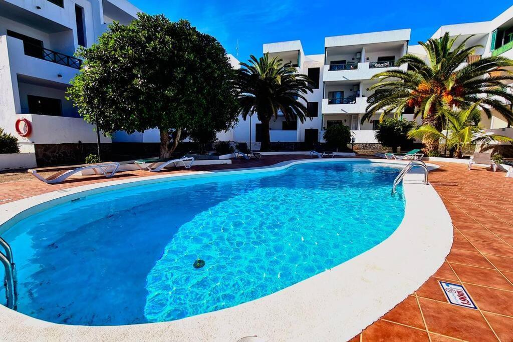 Cactus, Playa Y Piscina Daire Costa Teguise Dış mekan fotoğraf